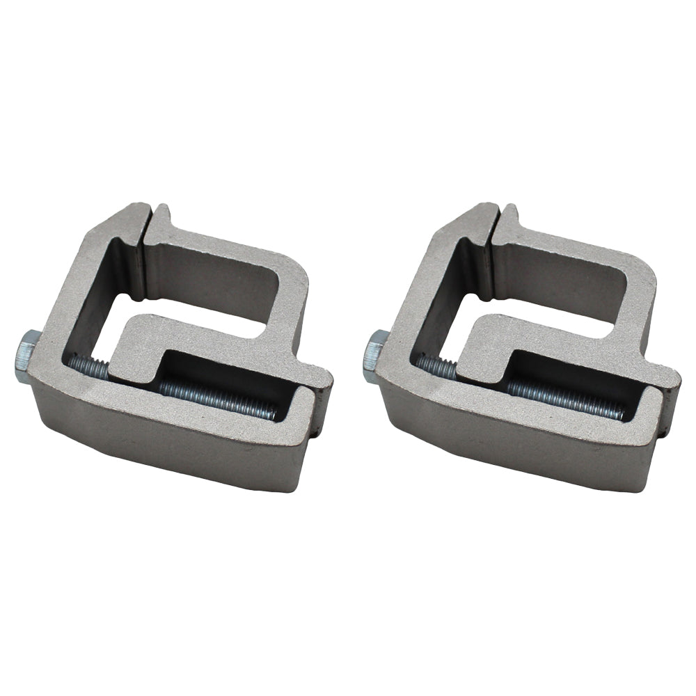 (2) Truck cap topper camper shell mounting clamps heavy duty TL-2002