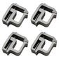4 x Heavy Duty Aluminum Truck Cap Topper Camper Shell Mounting Clamps