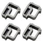 (4) Truck Cap Mounting Clamps Topper Camper Shell Fits Laventure OTK20-0291