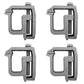 (4) Truck Cap Mounting Clamps Topper Camper Shell Fits Laventure OTK20-0291