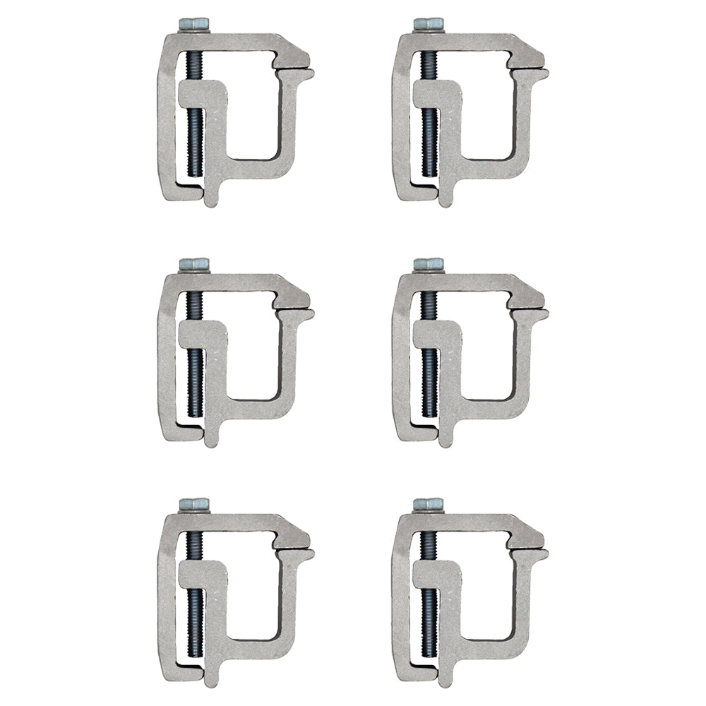 (6) Mounting Clamps Heavy Duty for Truck Cap Topper Camper Shell