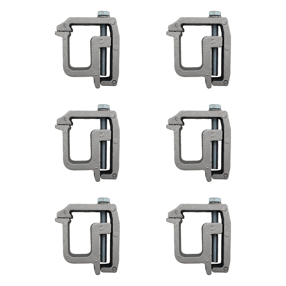 (6) Mounting Clamps Heavy Duty for Truck Cap Topper Camper Shell