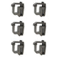 (6) Truck Cap Topper Camper Shell Mounting Clamps Heavy Duty TL-2002
