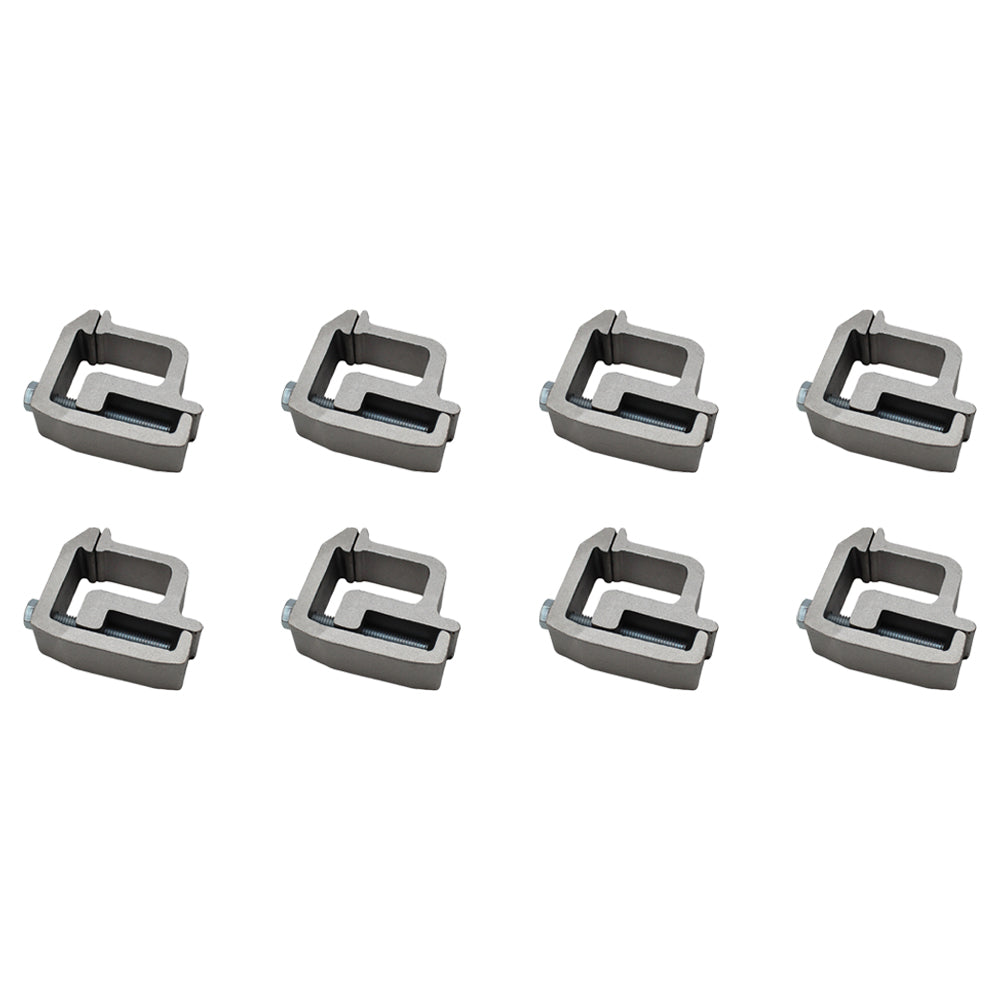 (8) Truck Cap Mounting Clamp Heavy Duty Topper Camper Shell TL2002