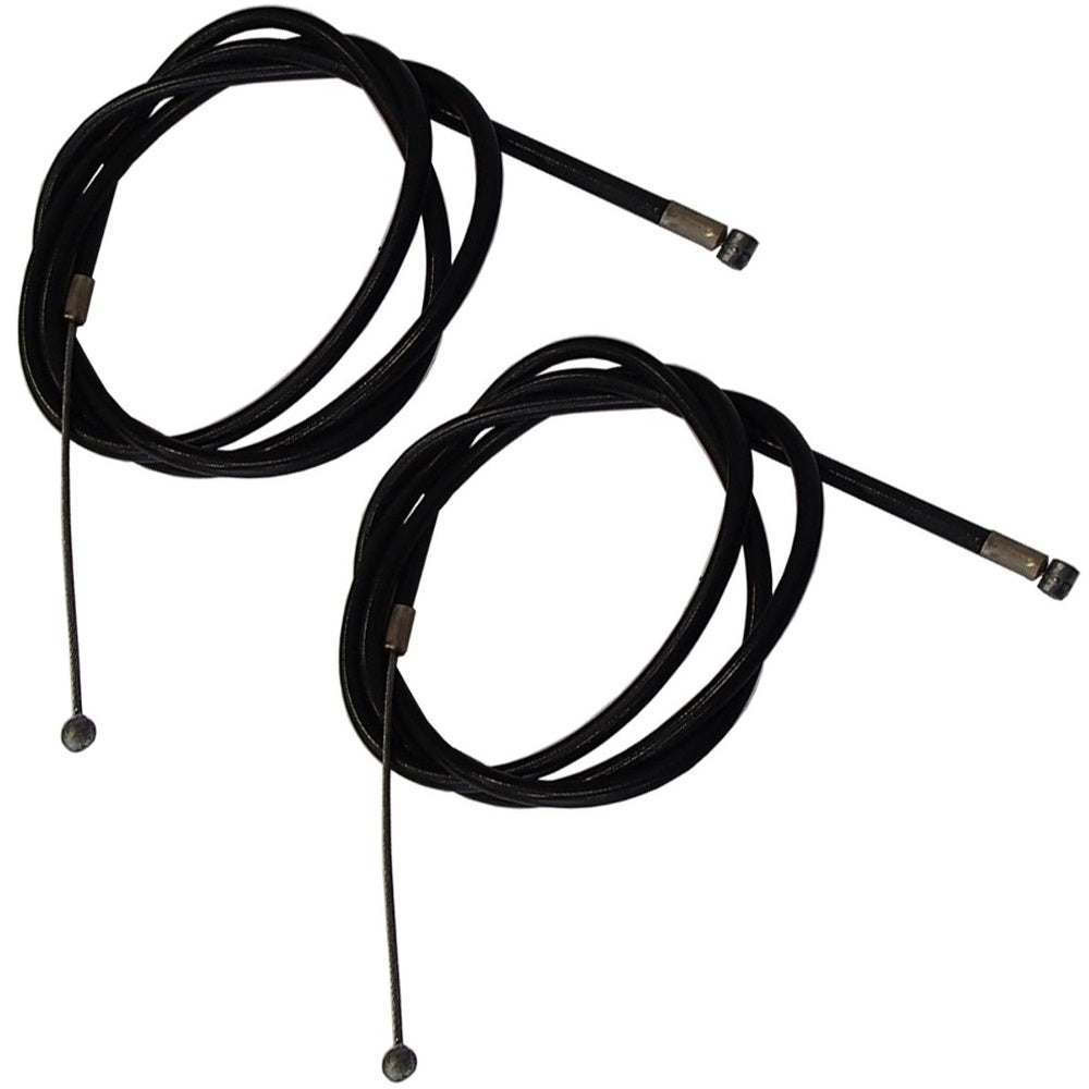 Two (2) Throttle Brake Clutch Cables 48" Fits Manco Mini Bikes Fits CanAm 261
