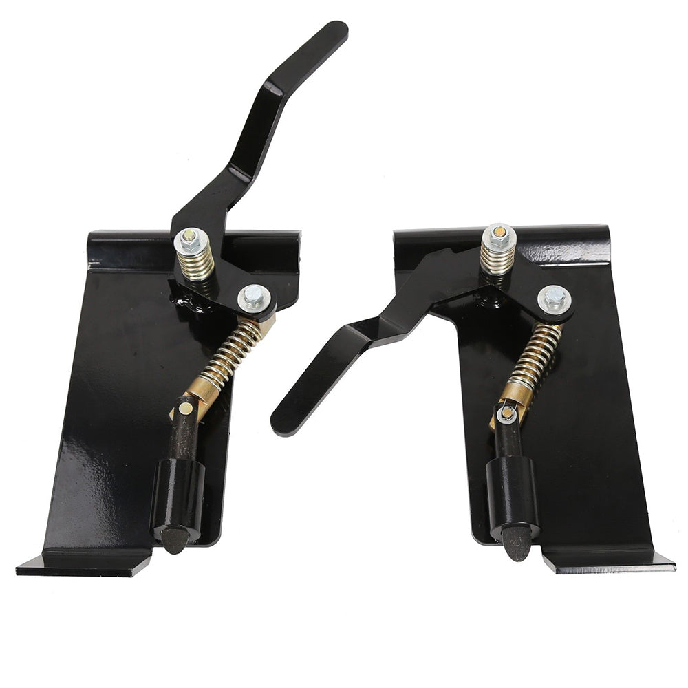 Weld-On Skid Steer Quick Attach Bucket Conversion Adapter Latch Plates Universal