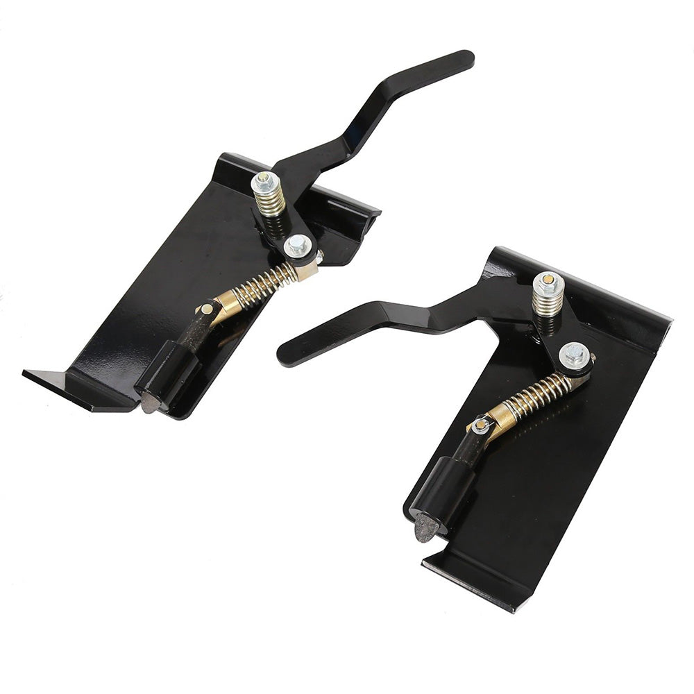 Weld-On Skid Steer Quick Attach Bucket Conversion Adapter Latch Plates Universal