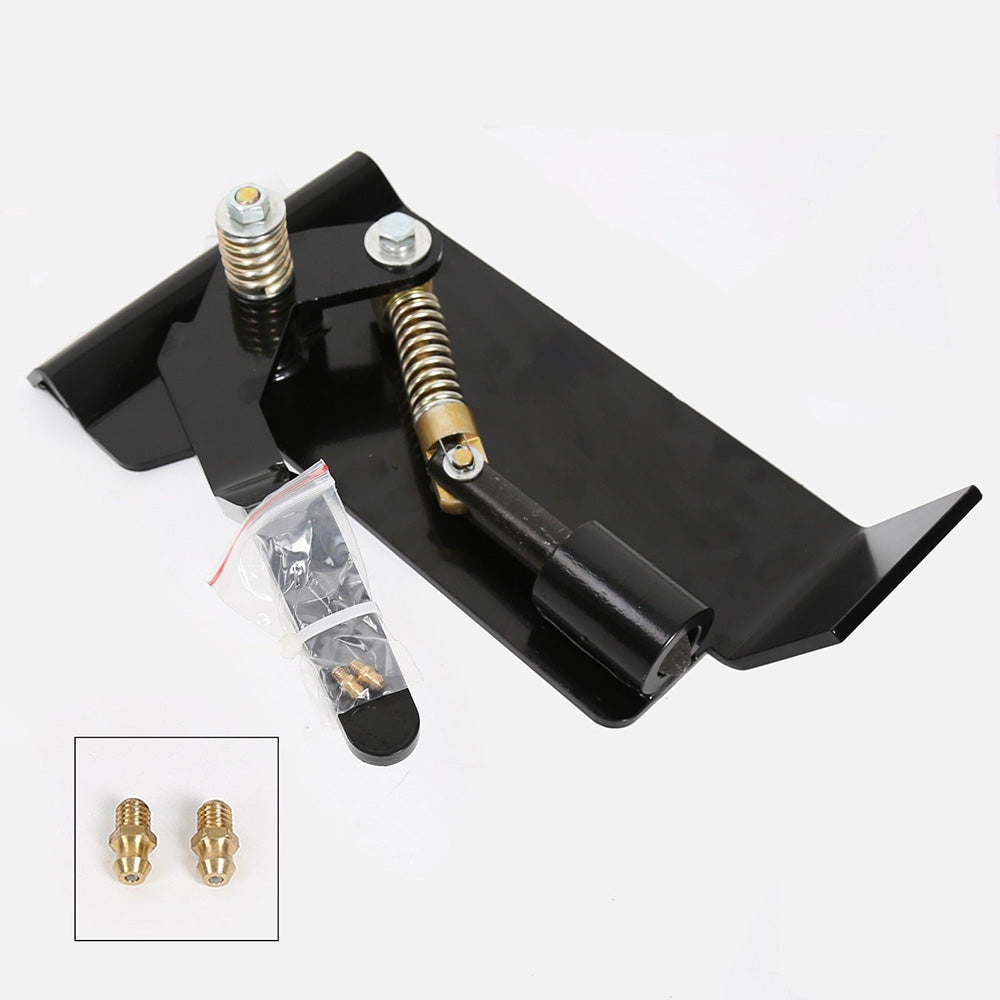 Weld-On Skid Steer Quick Attach Bucket Conversion Adapter Latch Plates Universal