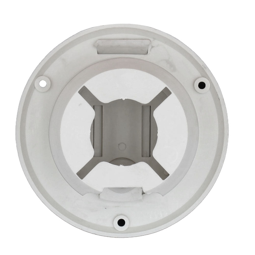 RV Camper Trailer Small Flip Up Power Cord / Cable Hatch / Cover - White