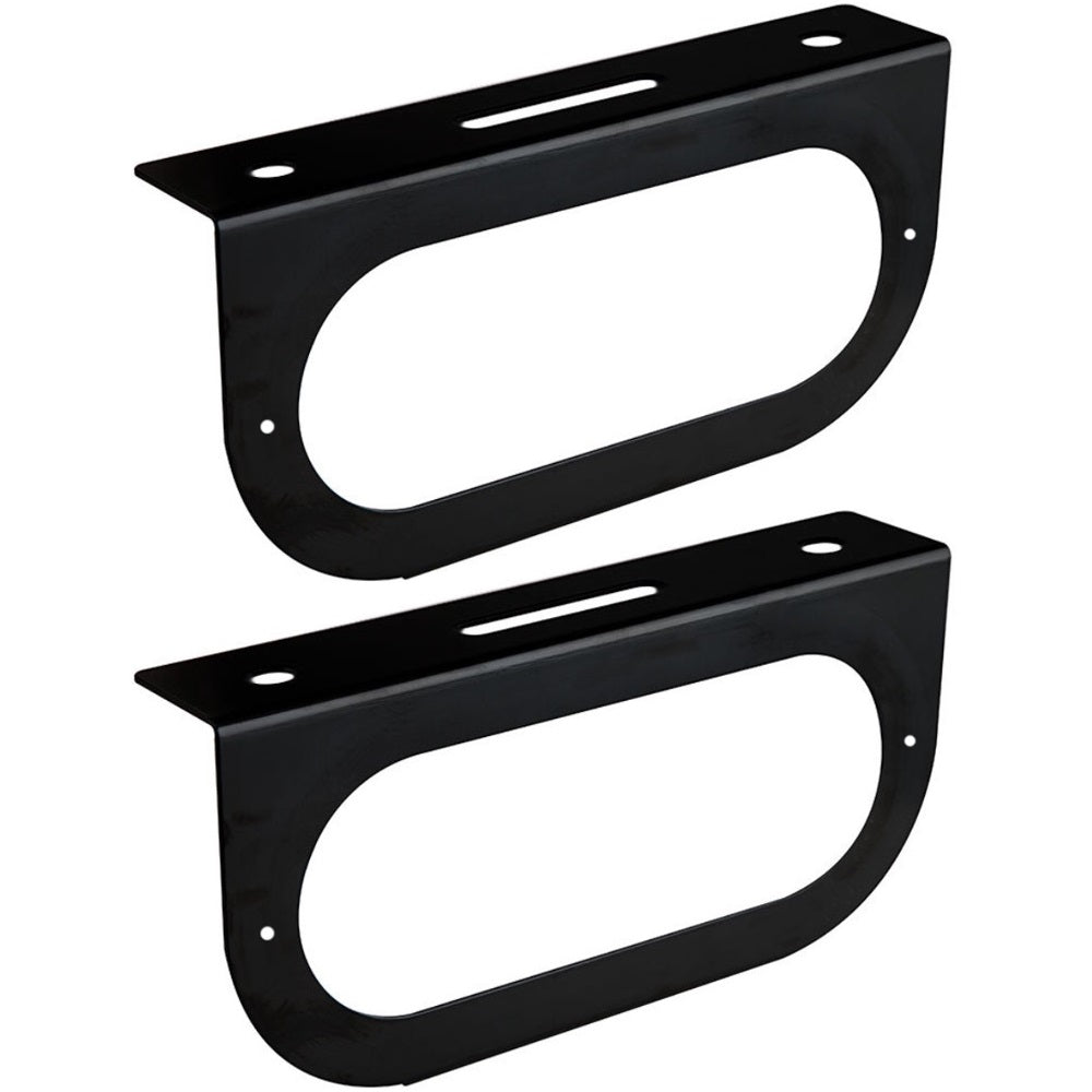 Qty 2: 6" Oval Light Mounting Bracket Fits Universal Products Replaces 421-09
