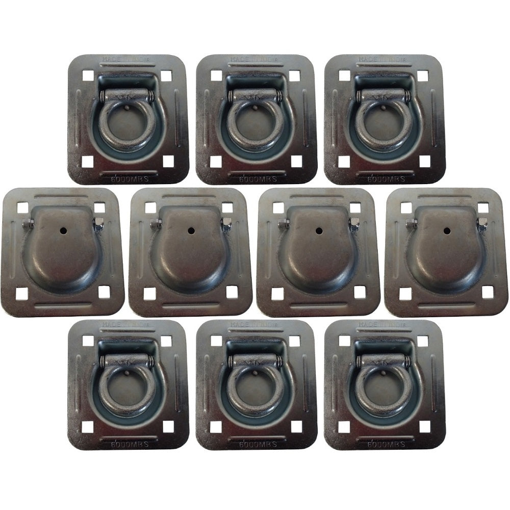 Qty 10: 1-1/2" Bolt-on Recessed D-Ring Fits Universal Products Replaces RDR5