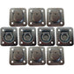 (10) Flush Mount D-Ring 1.5" Recessed Tie-Down Anchor for Trailers Trucks Cargo