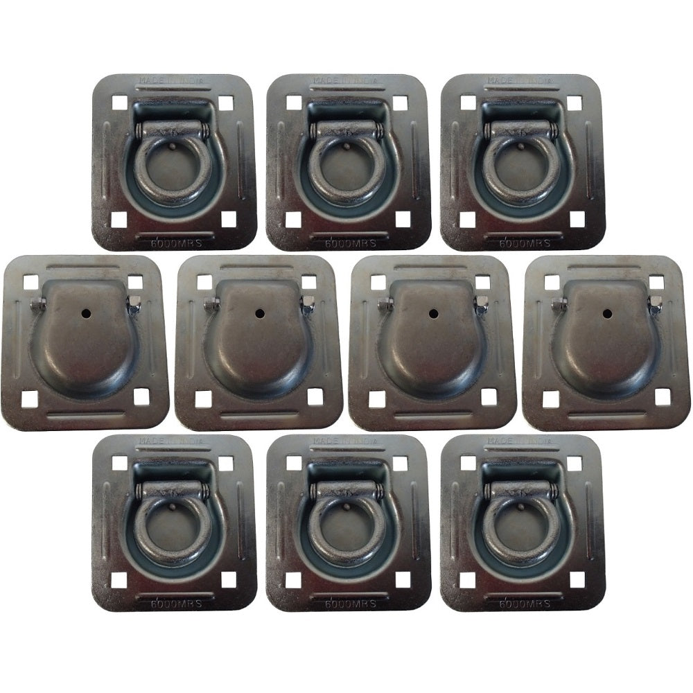Qty 10: 1-1/2" Bolt-on Recessed D-Ring Fits Universal Products Replaces RDR5
