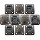 (10) Flush Mount D-Ring 1.5" Recessed Tie-Down Anchor for Trailers Trucks Cargo