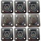 9 Pack Car Truck Trailer Anchor Point 6,000 lb. Capacity Recessed D-Ring