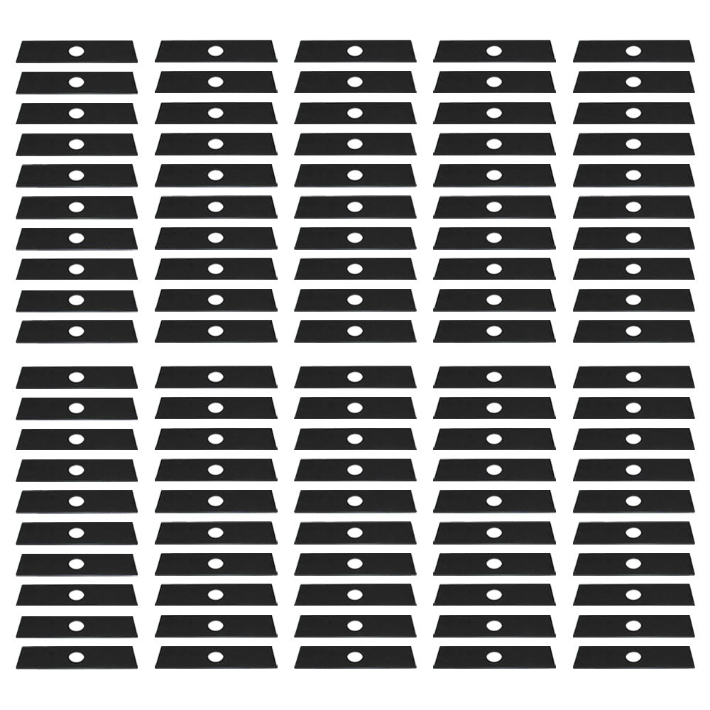 Qty 100: 8" x 2" x 0.125" x 1" Edger Blade Fits Ryobi Replaces 613223