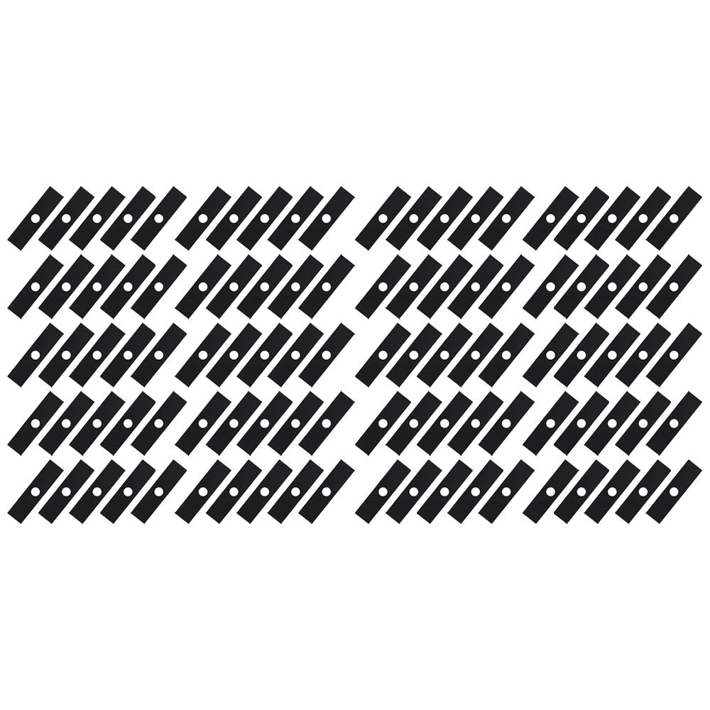 Qty 100: 8" x 2" x 0.125" x 1" Edger Blade Fits Ryobi Replaces 613223