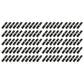 Qty 100: 8" x 2" x 0.125" x 1" Edger Blade Fits Stihl Replaces 4133 713 4101