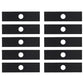 Qty 10: 8" x 2" x 0.125" x 1" Edger Blade Fits Echo Replaces 69601552632