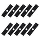 Qty 10: 8" x 2" x 0.125" x 1" Edger Blade Fits Echo Replaces 69601552632