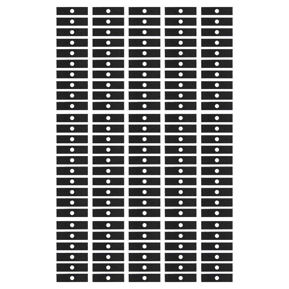 Qty 130: 8" x 2" x 0.125" x 1" Edger Blade Fits Husqvarna Replaces 601000749