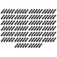 Qty 130: 8" x 2" x 0.125" x 1" Edger Blade Fits Stihl Replaces 4133 713 4101