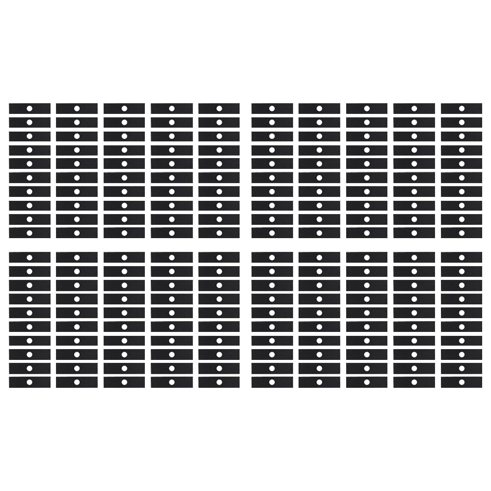 Qty 200: 8" x 2" x 0.125" x 1" Edger Blade Fits Husqvarna Replaces 601000749