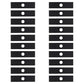 Qty 20: 8" x 2" x 0.125" x 1" Edger Blade Fits Ryobi Replaces 613223