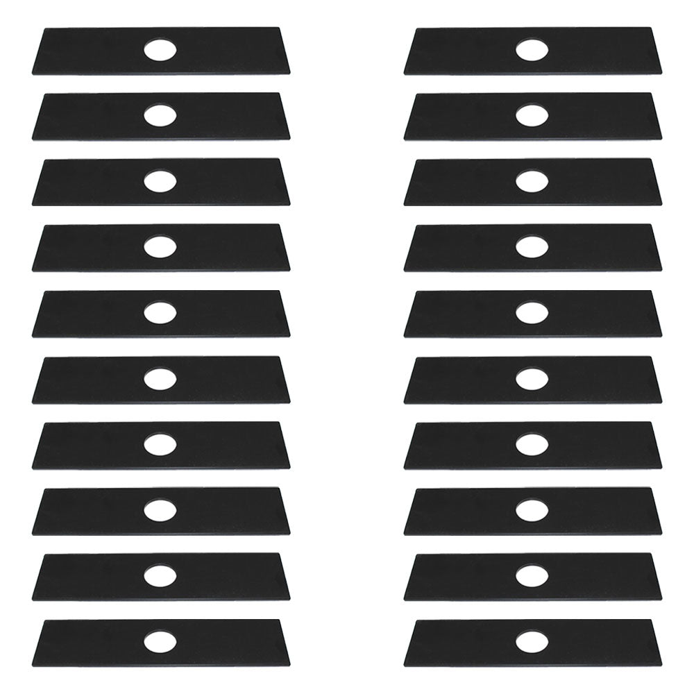 Qty 20: 8" x 2" x 0.125" x 1" Edger Blade Fits Stihl Replaces 4133 713 4101
