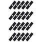 20 Edger Blades 1" Hole Blade 8 x 2 Fits Echo Fits Stihl Red Max