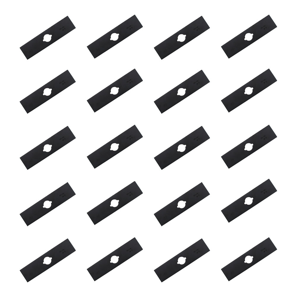 Qty 20: 8" x 2" x 0.125" x 1" Edger Blade Fits Husqvarna Replaces 601000749