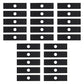 Qty (25) Edger Blade, 8" x 2" x 0.125" x 1"   Fits Husqvarna Replaces 601000749