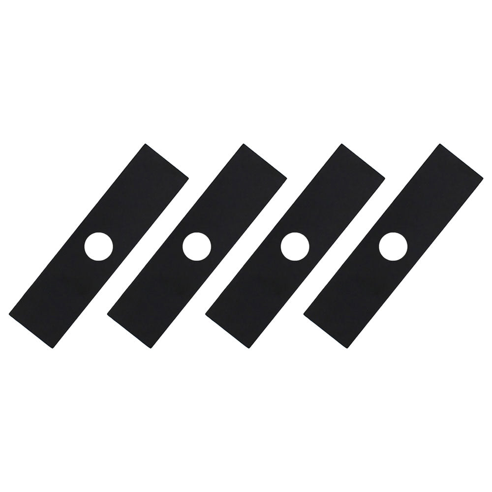 Qty 4: 8" x 2" x 0.125" x 1" Edger Blade  Fits Universal Products Replaces 13940