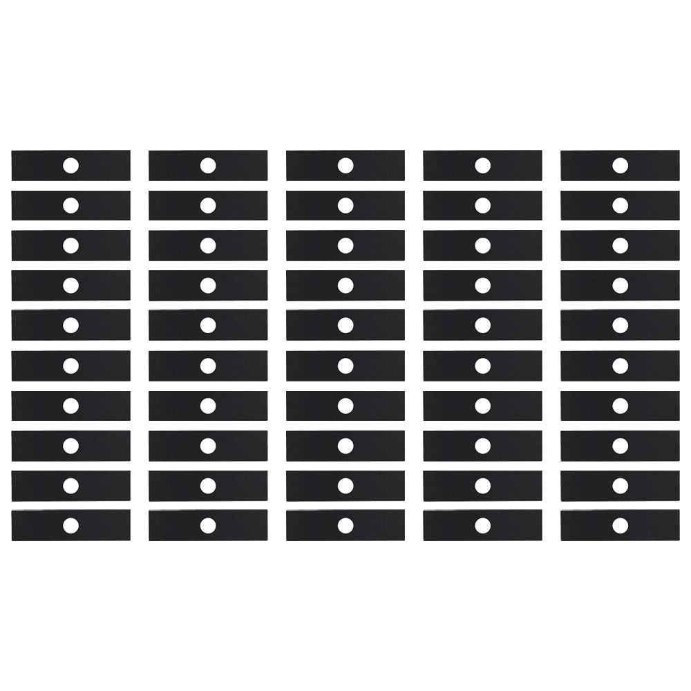 Qty 50: 8" x 2" x 0.125" x 1" Edger Blade Fits Echo Replaces 69601552632