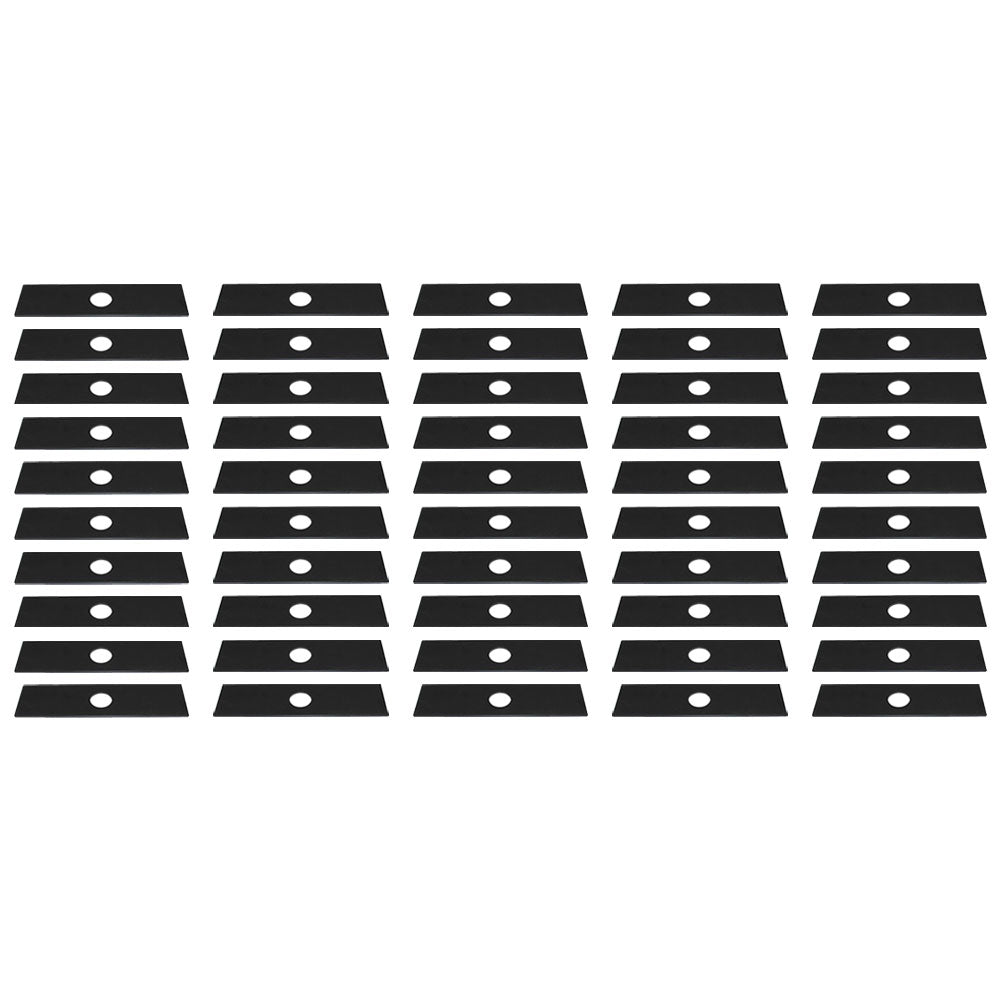 Qty 50: 8" x 2" x 0.125" x 1" Edger Blade Fits Ryobi Replaces 613223