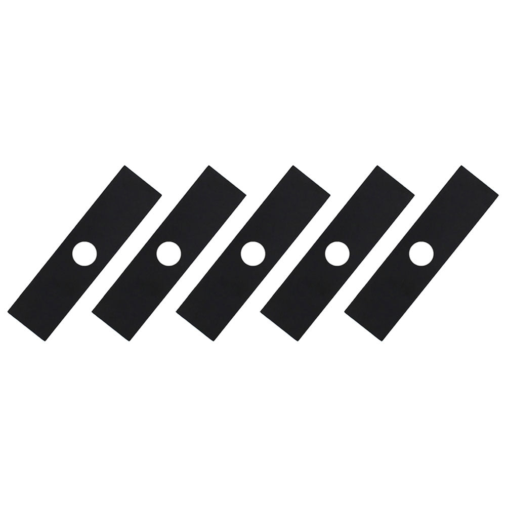 Qty 5: 8" x 2" x 0.125" x 1" Edger Blade Fits Green Machine Replaces 237001