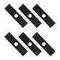 Qty 6: 8" x 2" x 0.125" x 1" Edger Blade  Fits Stihl Replaces 4133 713 4101