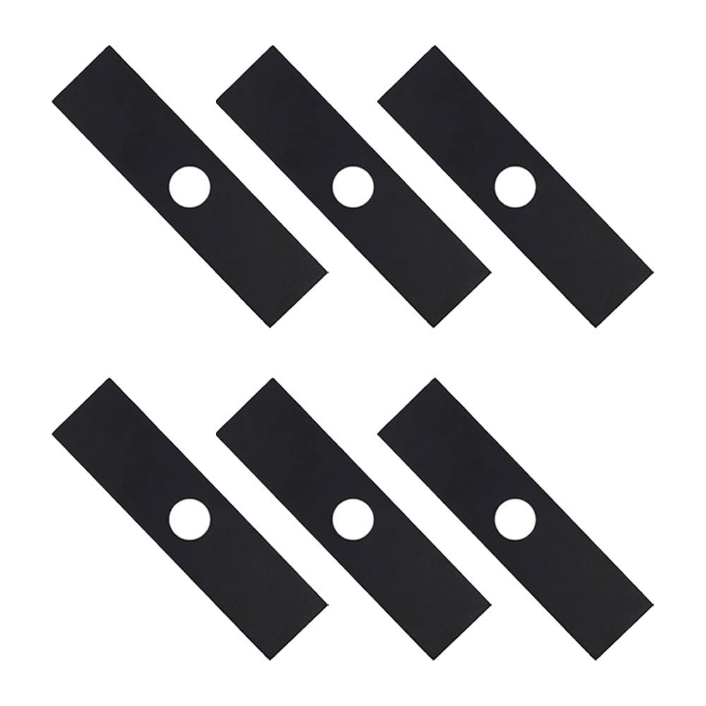 Qty 6: 8" x 2" x 0.125" x 1" Edger Blade  Fits Ryobi Replaces 613223