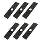Qty 6: 8" x 2" x 0.125" x 1" Edger Blade  Fits Stihl Replaces 4133 713 4101