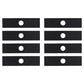 Qty 8: Edger Blades  Fits Husqvarna Replaces 601000749