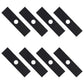 Qty 8: Edger Blades  Fits Husqvarna Replaces 601000749
