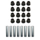 Qty. 4: Golf Cart Leaf Spring Bushing Kits Fits Club Car Replaces 102506401