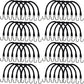 Pack of 40 HD 15" Natural Rubber Tarp Straps/Bungee Cords w/ S-Hooks