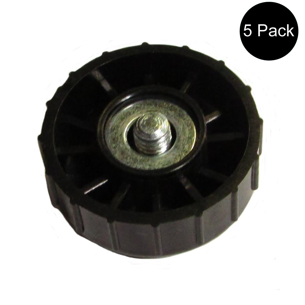Qty 5: Solid Trimmer Head Bump Knob Fits MTD Replaces 791-153066B