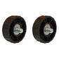 Qty 2: Solid Trimmer Head Bump Knob Fits AYP Replaces 101677X