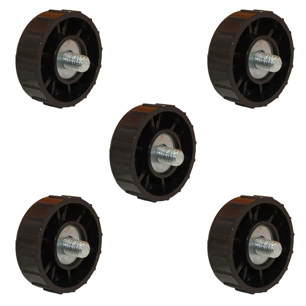Qty 5: Solid Trimmer Head Bump Knob Fits Yard Machine Replaces 153066