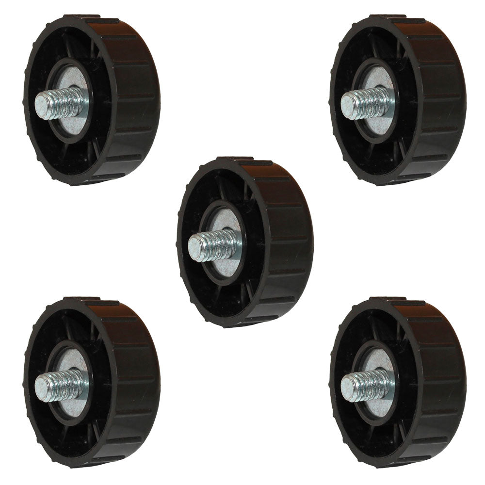 Qty 5: Solid Trimmer Head Bump Knob Fits Oregon Replaces 55-803