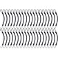 (40) Flatbed Truck Trailer Tarp Tie Down 9" Natural Rubber Bungee Cord Strap