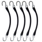 (5x) 9" Bungee Straps - Made of Natural Rubber For Boat Trailer ATV UTV Camper