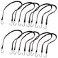 10pc Tie Down Heavy Duty 31" Inch Natural Rubber Bungee Strap Tie Down Cord